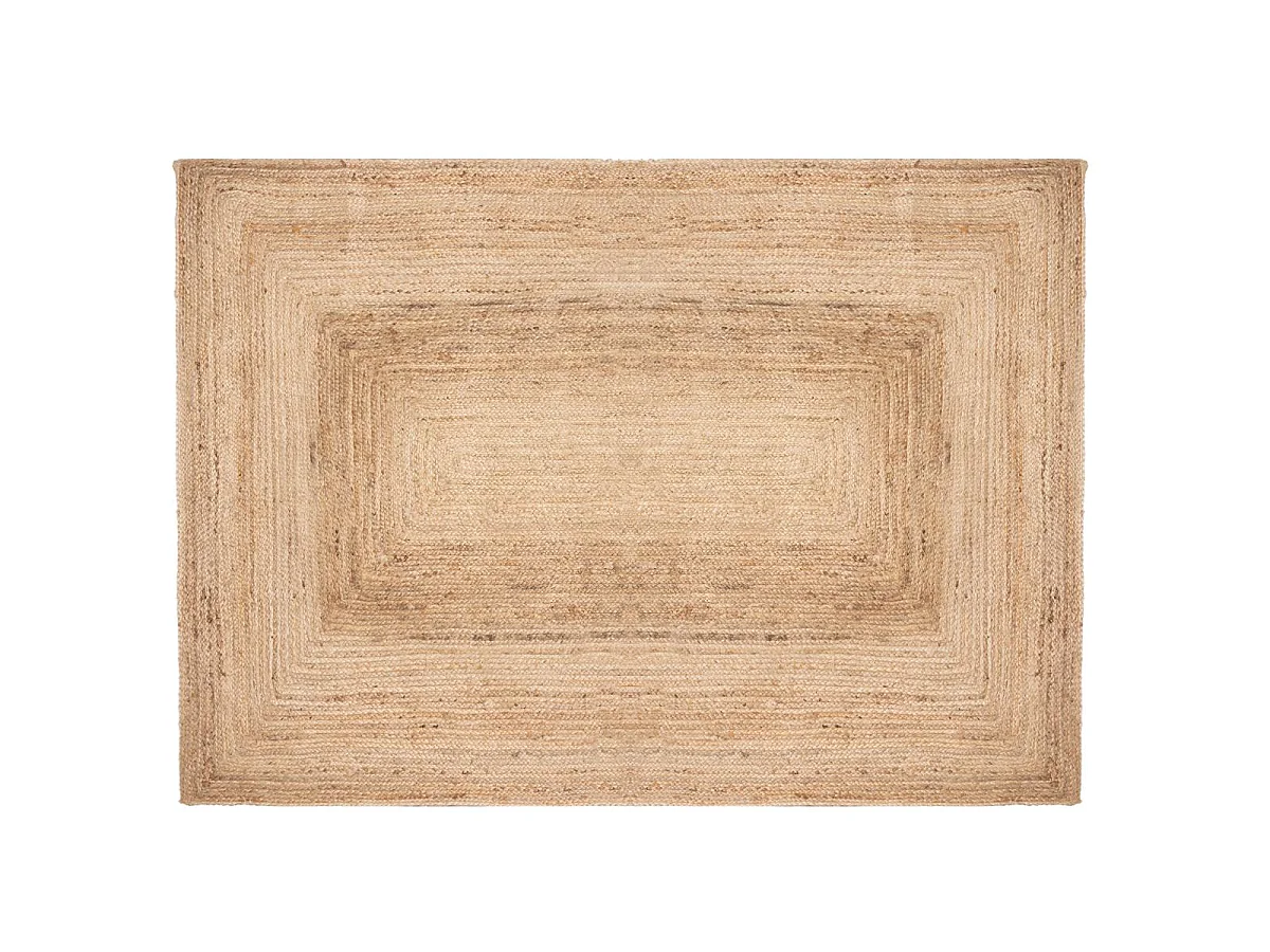 Tapis en Jute "Végétale" 160x230cm Naturel