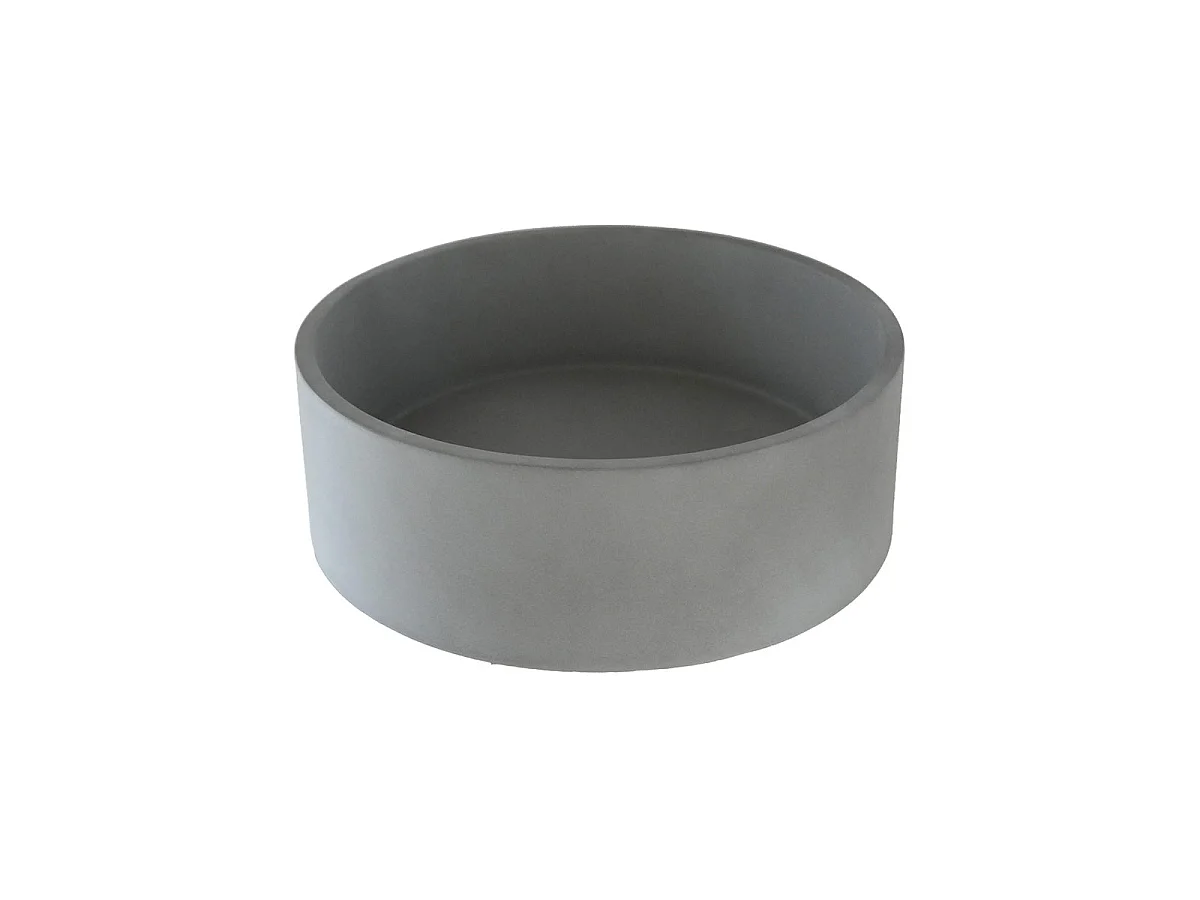Vasque en béton gris 37 cm