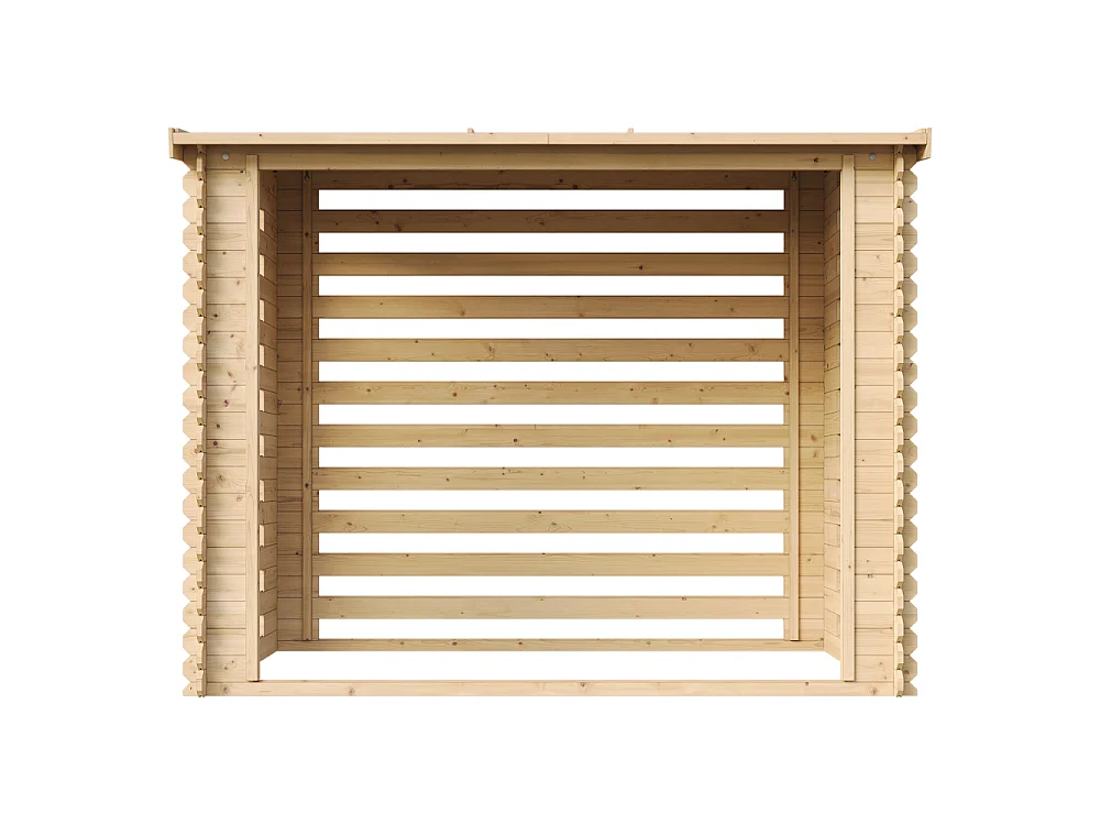Cabana de madeira - l146xL232xH199 cm / 2.63 m² - M202