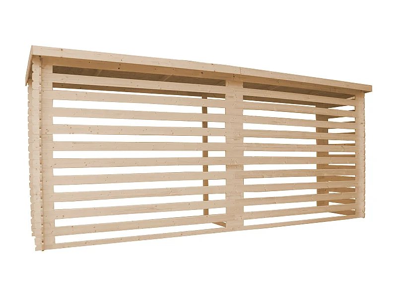 Wiata na drewno opałowe