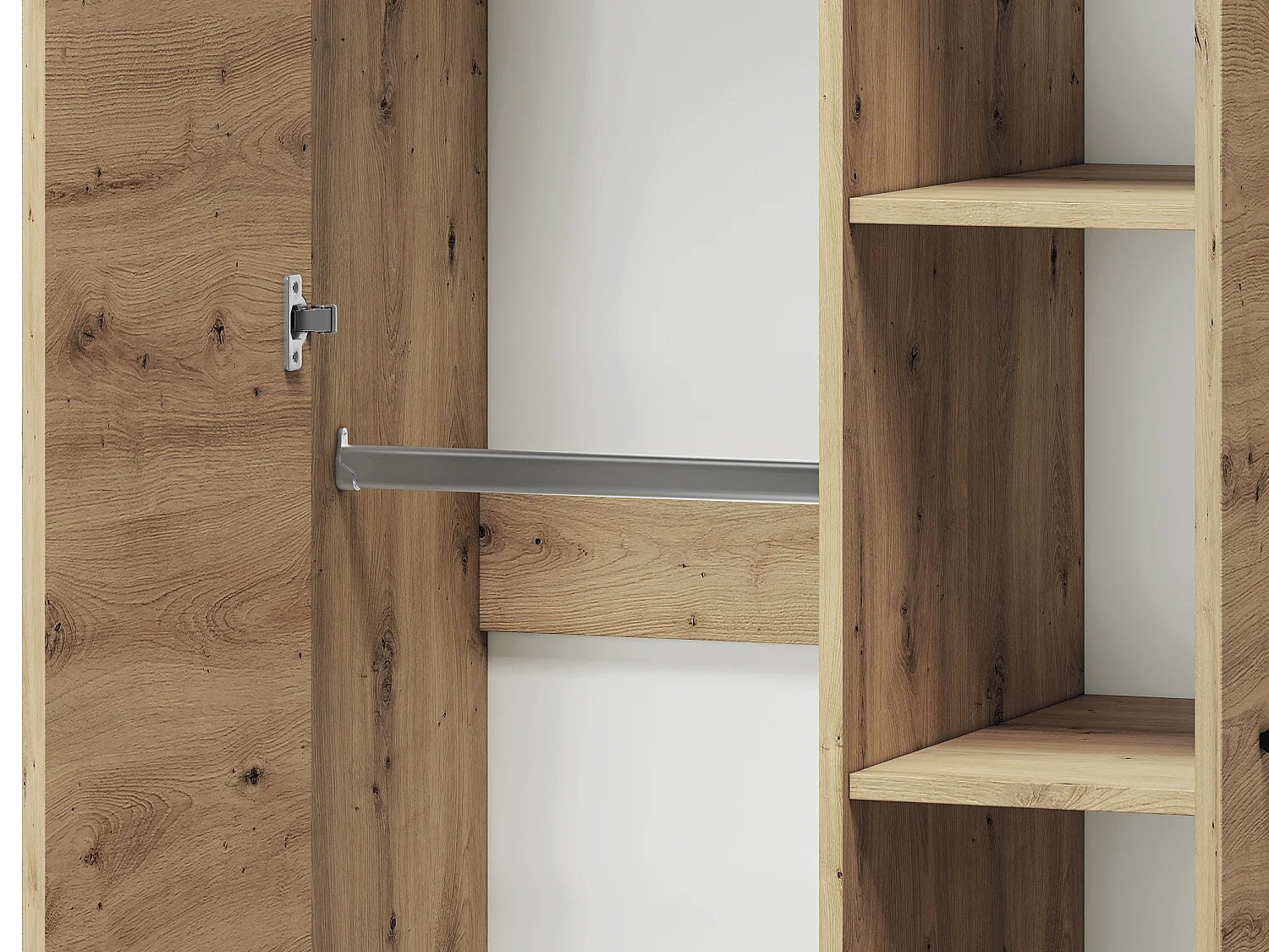 KLEIDERSCHRANK Artis Artisan Eiche 92 / 55 / 200cm