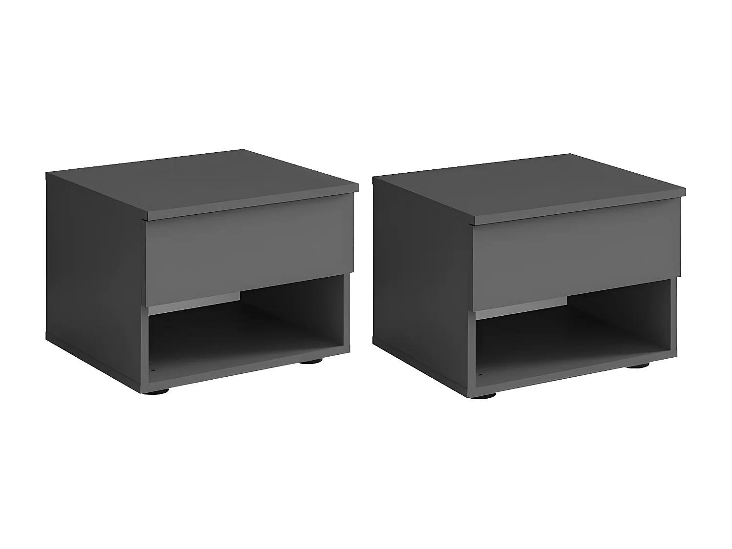 SCHLAFZIMMER-SET Fino graphit 5-teilig