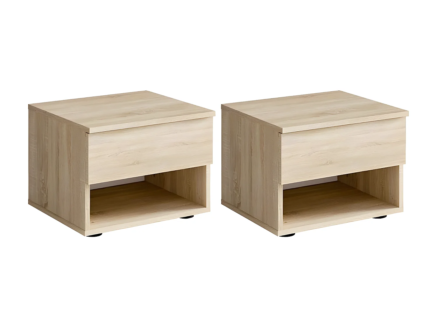 SCHLAFZIMMER-SET Fino sonoma eiche 3-teilig