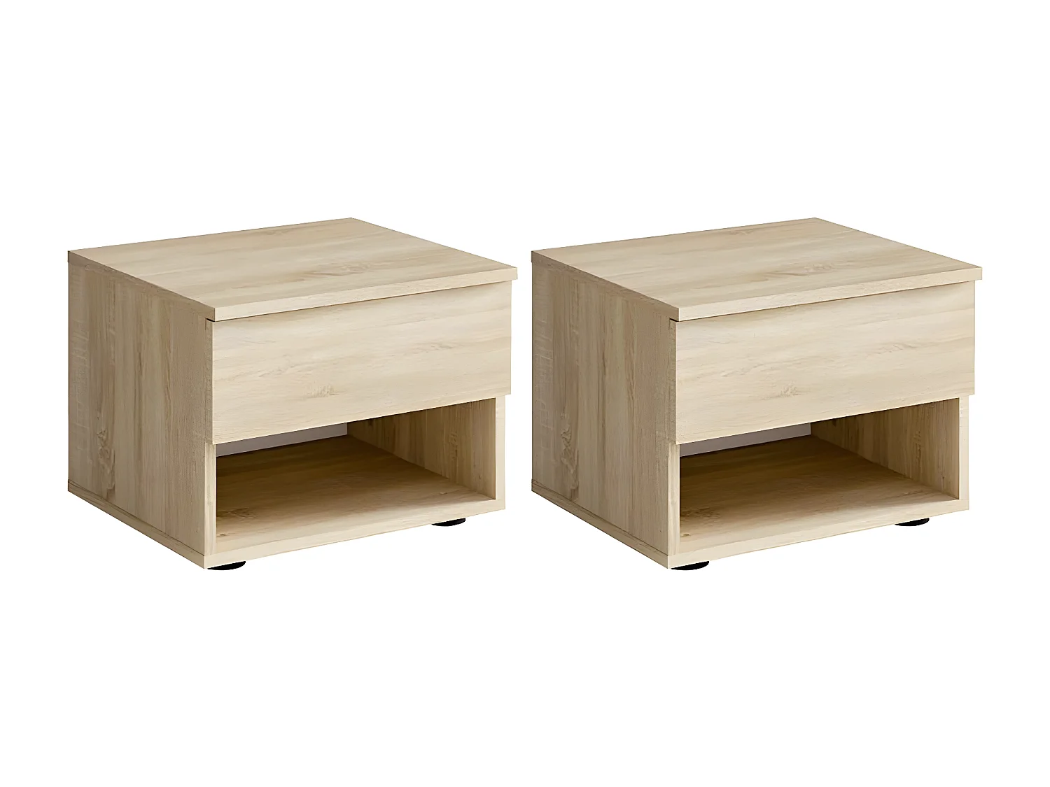 SCHLAFZIMMER-SET Fino sonoma eiche 3-teilig