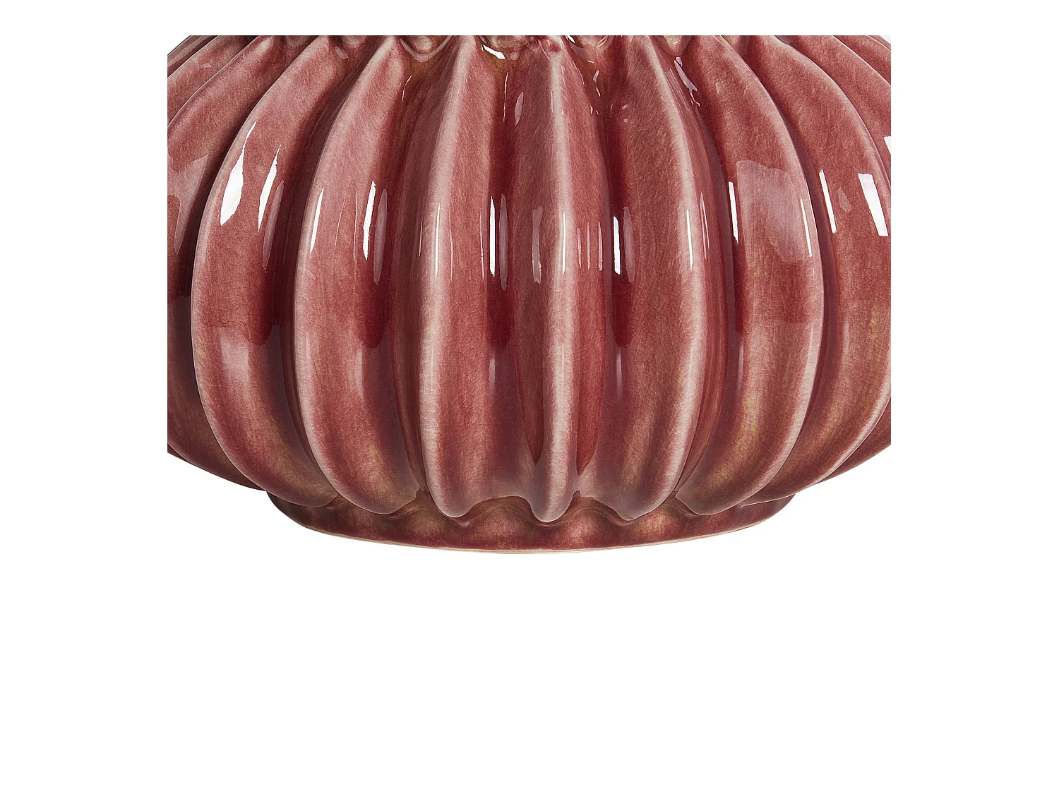 Jarrón para flores WATERMOSS Gres 28 cm Rojo