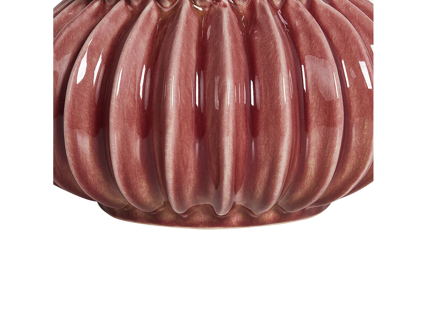 Bloemenvaas WATERMOSS Steengoed 28 cm Rood