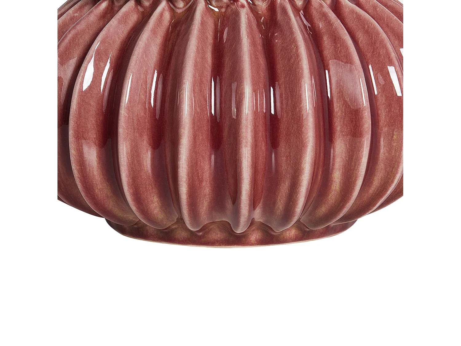 Vaso da fiori WATERMOSS Gres porcellanato 28 cm Rosso