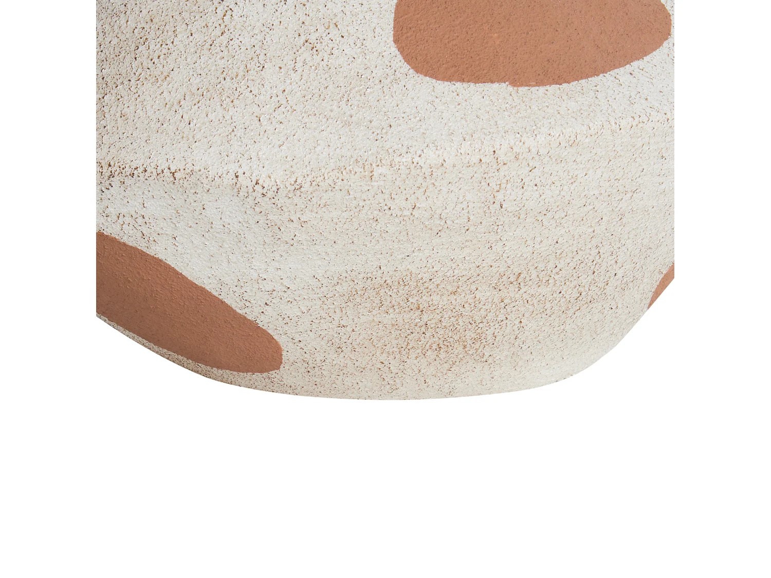 Vase à fleurs ALOSIDAE Grès 19 cm Beige clair