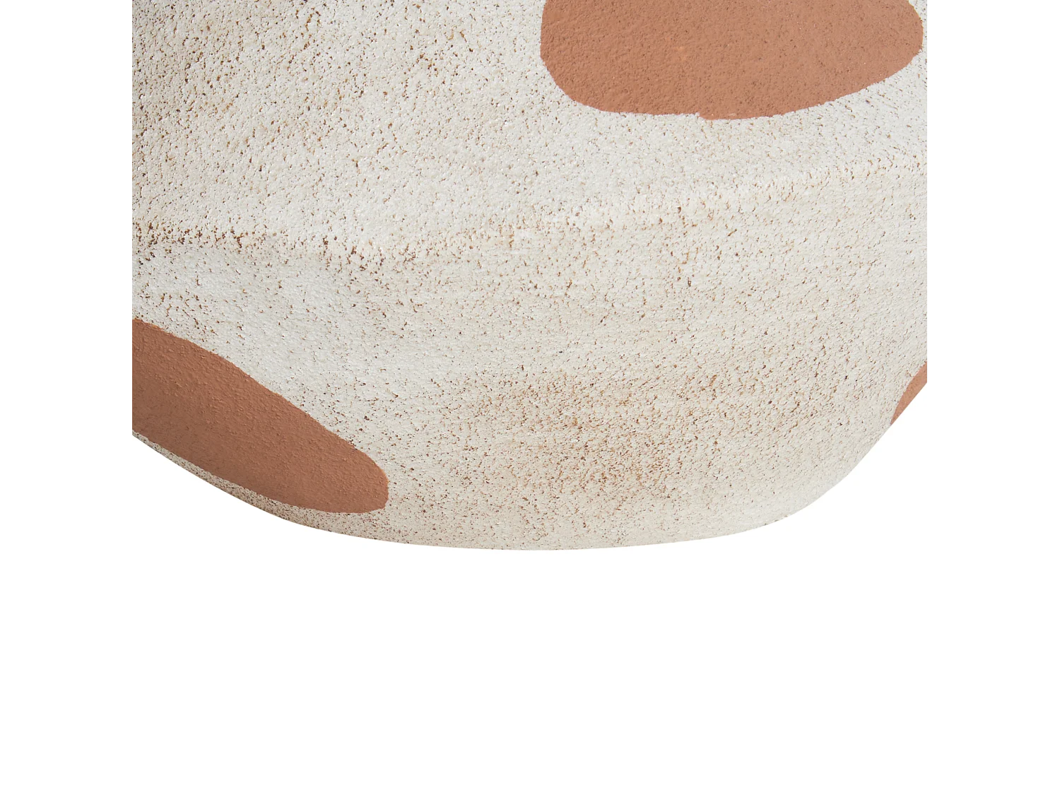 Vaso da fiori ALOSIDAE Gres porcellanato 19 cm Beige chiaro