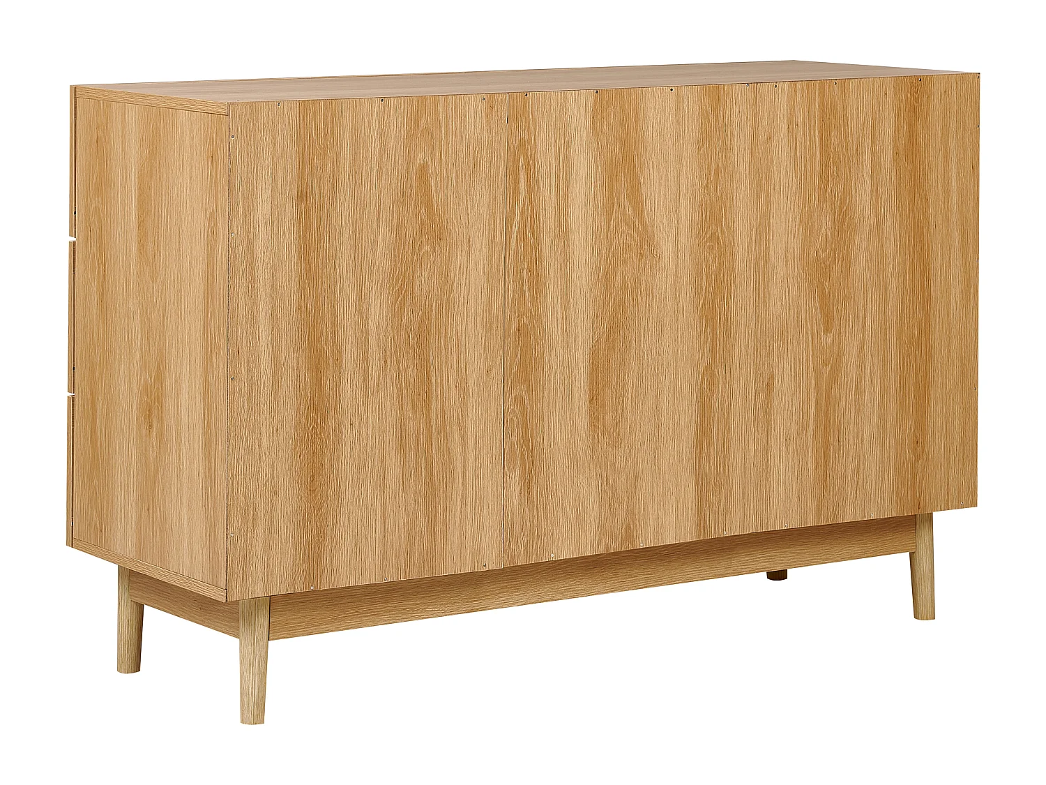 Commode à 6 tiroirs NIVO Marron clair