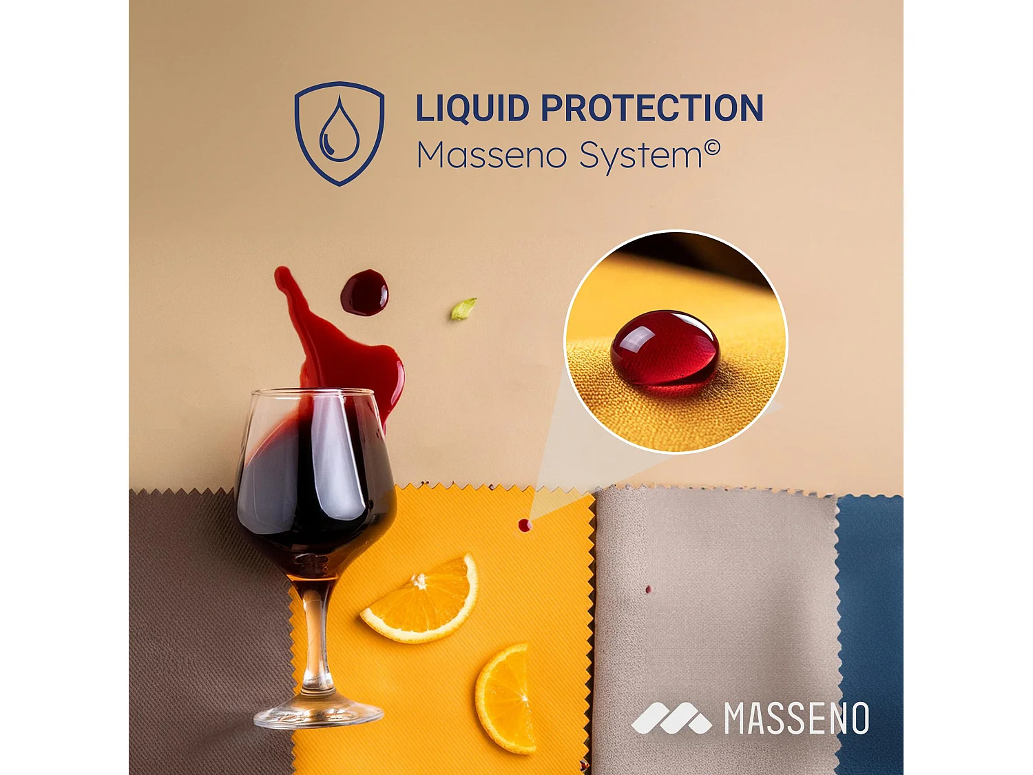 Boxspringbed ROKIS 180x200 cm Set met hoofdbord, bedbodem en matras, Grijs