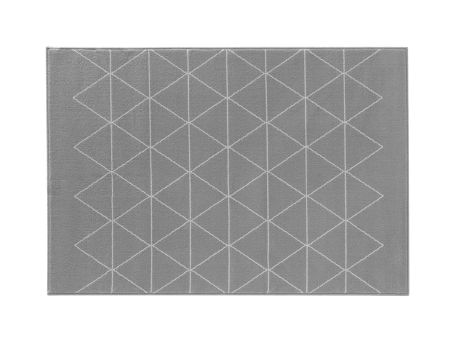 Tapis Tissé Imprimé "Yvo" 120x170cm Gris