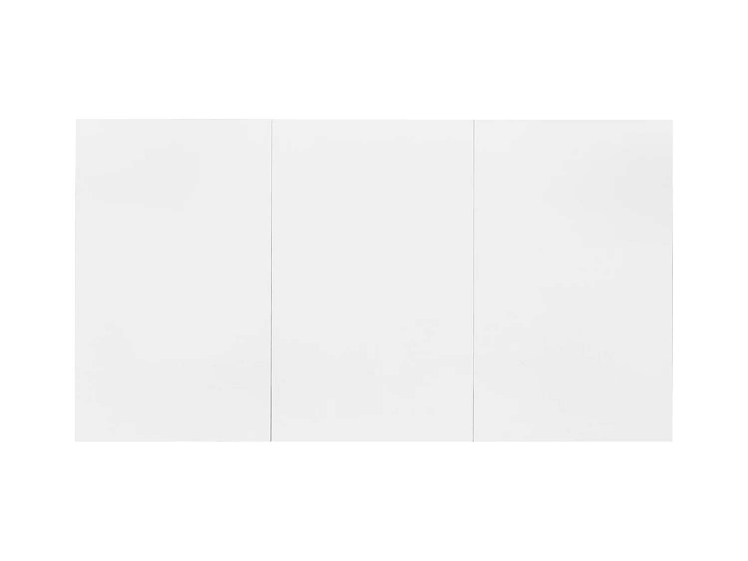 Uitschuifbare salontafel met 2 lades en 2 verborgen vakken - 100 x 55 x 35 cm - spaanplaat - glanzend wit