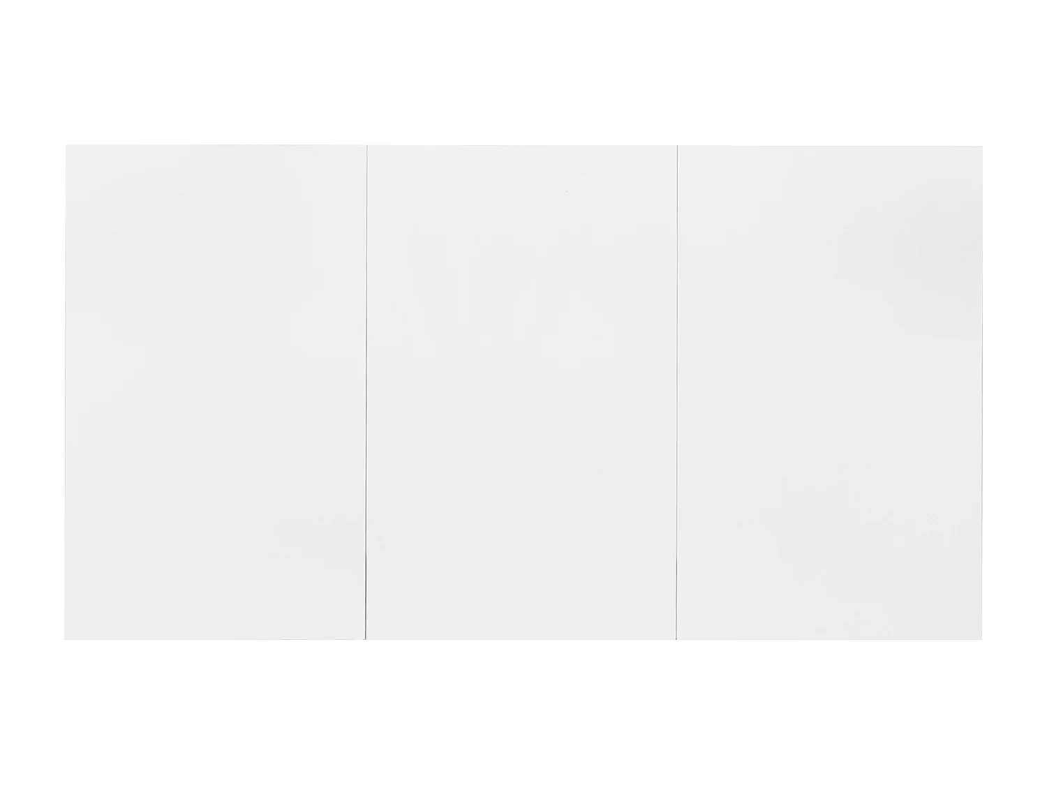 Uitschuifbare salontafel met 2 lades en 2 verborgen vakken - 100 x 55 x 35 cm - spaanplaat - glanzend wit