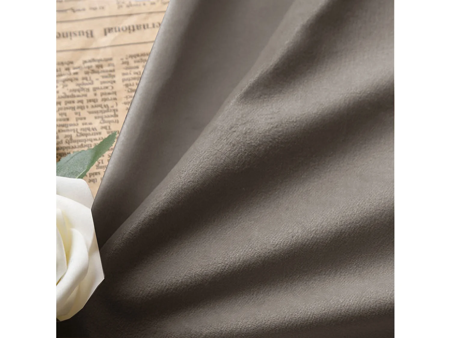 Lit double capitonné 140 x 200 cm - lit velours 2 places, Cadre de lit en bois MDF, Sommier à lattes inclus - Gris