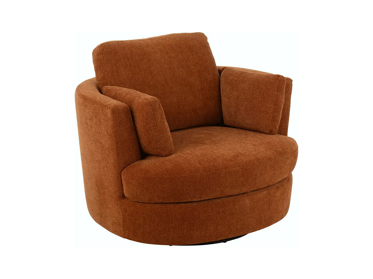 Fauteuil Pivotant "Swiv" 109cm Orange