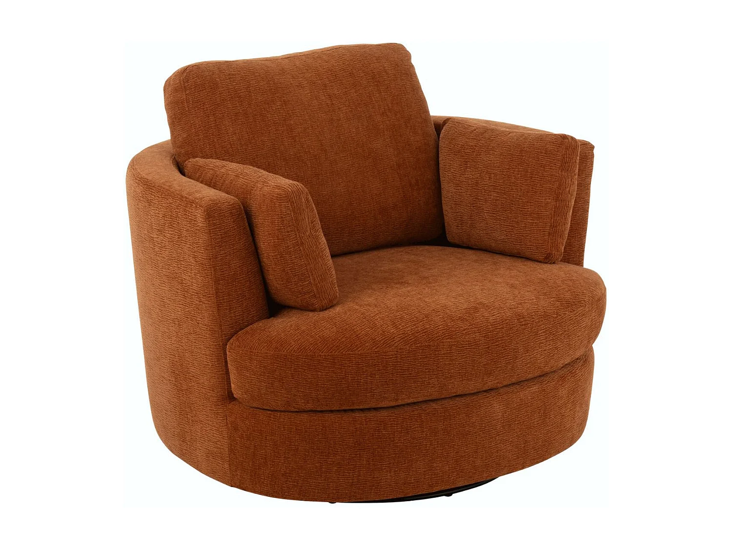 Fauteuil Pivotant "Swiv" 109cm Orange