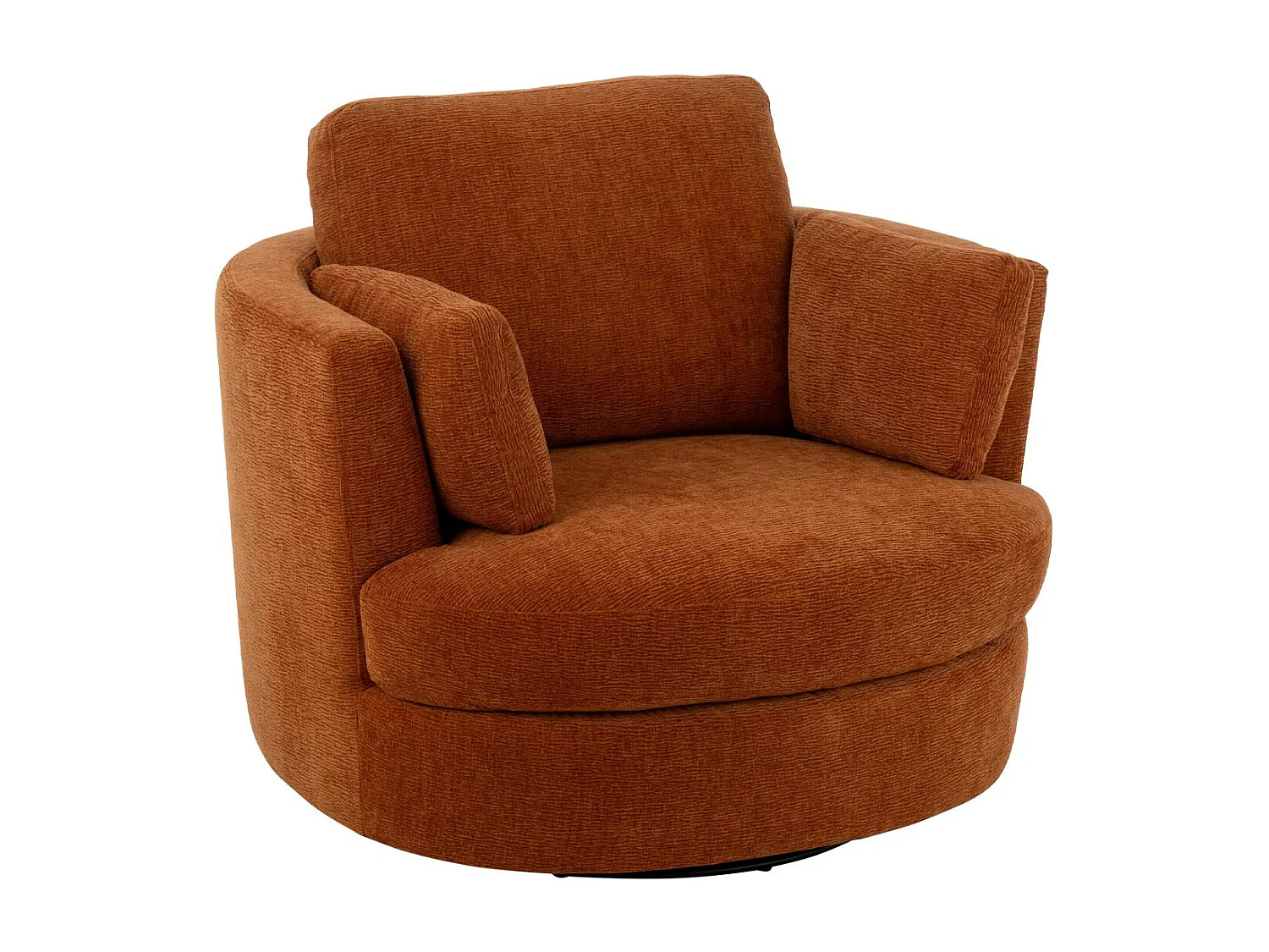 Fauteuil Pivotant "Swiv" 109cm Orange