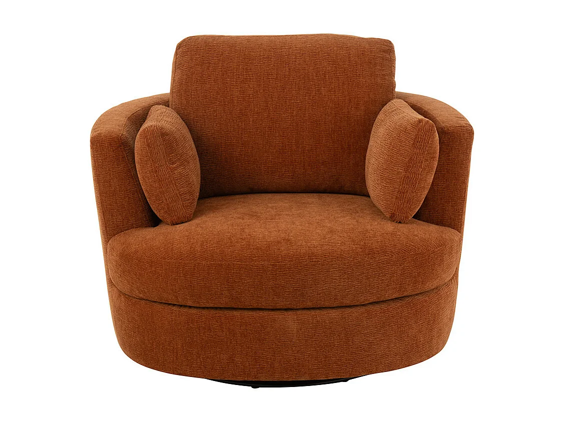 Fauteuil Pivotant "Swiv" 109cm Orange