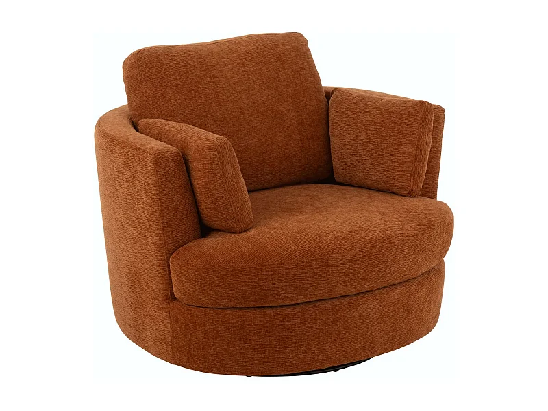 Fauteuil Pivotant "Swiv" 109cm Orange