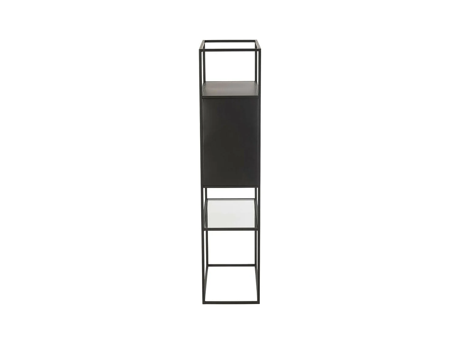 Étagère en Métal "Maryanne" 132cm Noir