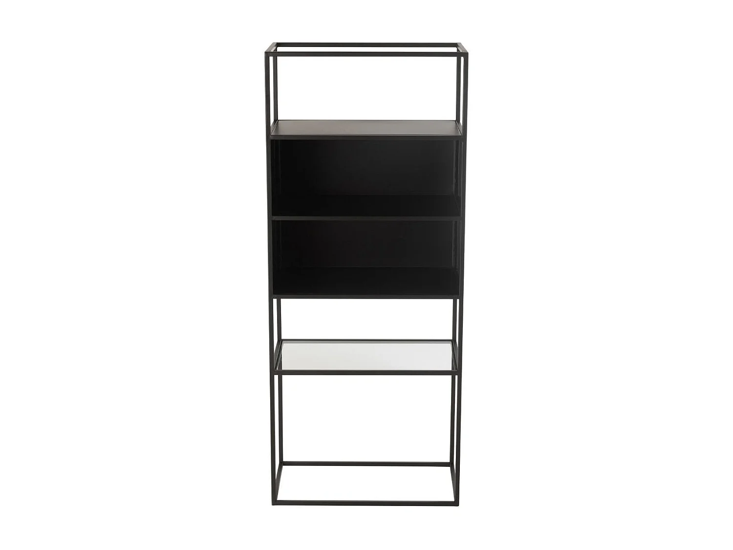 Étagère en Métal "Maryanne" 132cm Noir