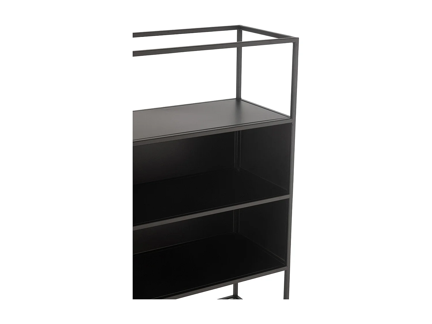 Étagère en Métal "Maryanne" 132cm Noir