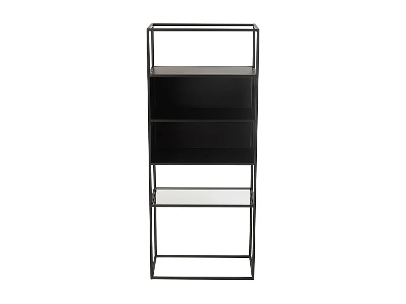 Étagère en Métal "Maryanne" 132cm Noir