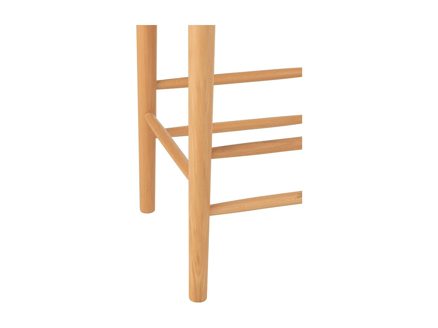 Tabouret de Bar en Bois "Orient" 66cm Naturel