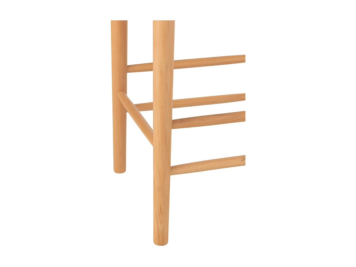 Tabouret de Bar en Bois "Orient" 66cm Naturel