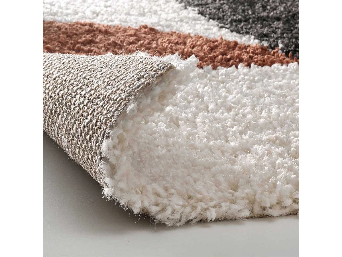 Tapis Déco Imprimé "Pola" 120x170cm Multicolore