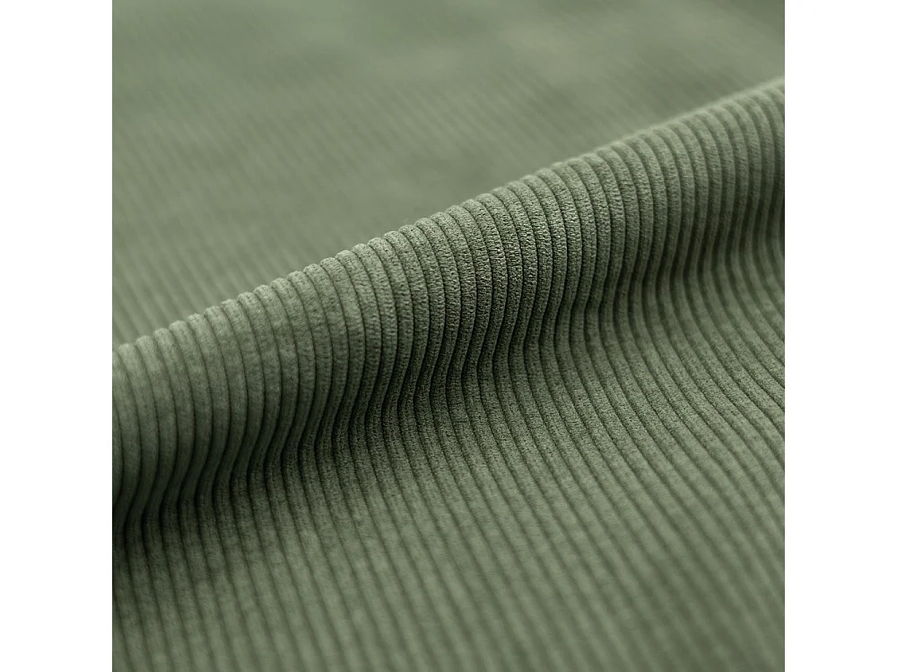 Set di 2 sedie in velluto a coste verde kaki per isola centrale 64,5cm - Jade