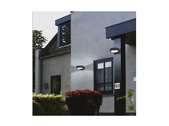 Applique Murale LED 16 Watt 230V 3000°K Anthracite IP65