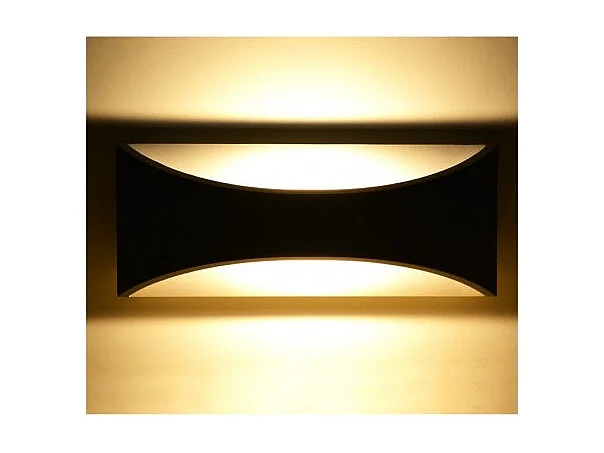 Applique Murale LED 12 Watt 230V 3000°K Anthracite IP65