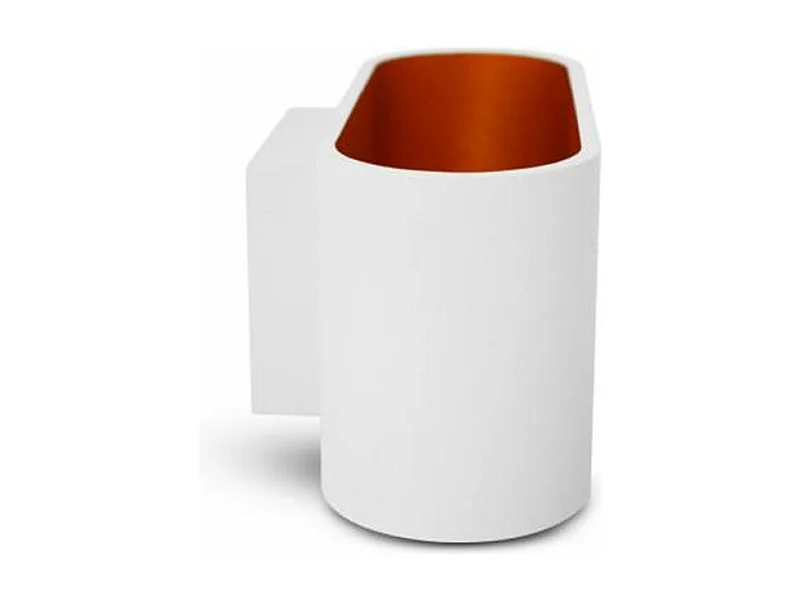 APPLIQUE MURALE G9 X1 BLANC DORE OVALE HOYA