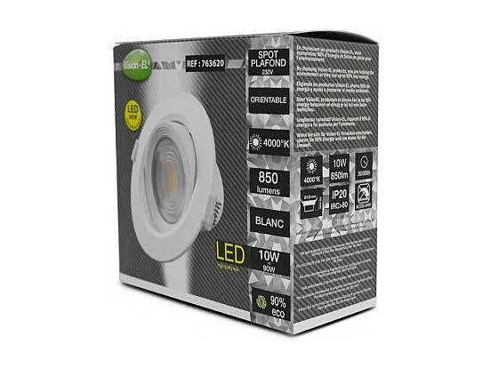 Spot LED SMD Orientable 10W 4000°K