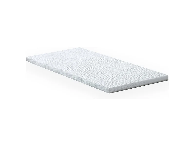 Surmatelas déhoussable mousse à mémoire de forme 5 cm Dimensions - 90 x 200 cm