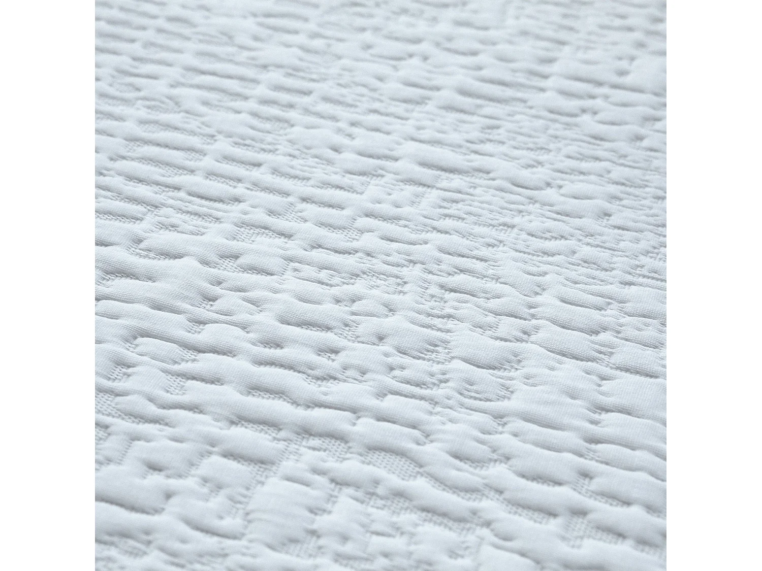 Surmatelas déhoussable Latex 60 kg 3 zones de confort Dimensions - 90 x 200 cm