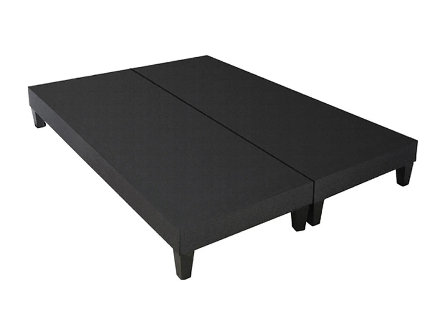 Ensemble Matelas Ressort 7 zones + Mémoire de forme + Sommier + couette + oreillers BELLAGIO Fabriqué en France Dimensions - 2x90 x 200 cm