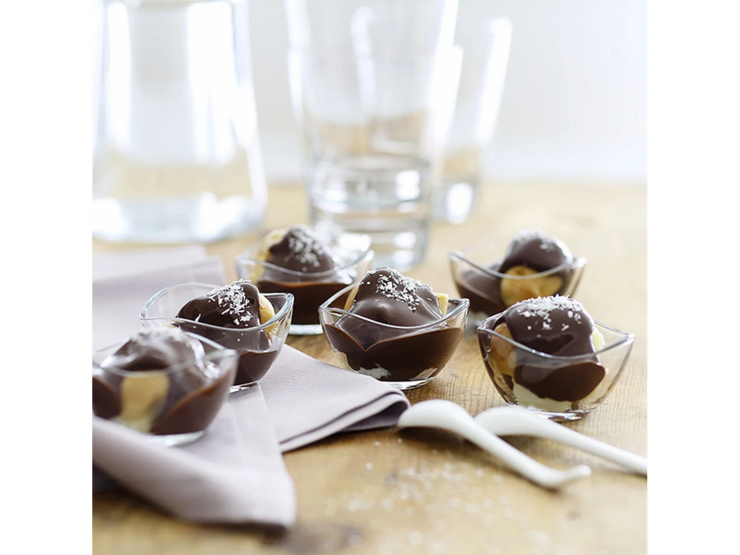 Novastyl - Lot De 6 Coupelles Tango 7cm En Verre Transparent