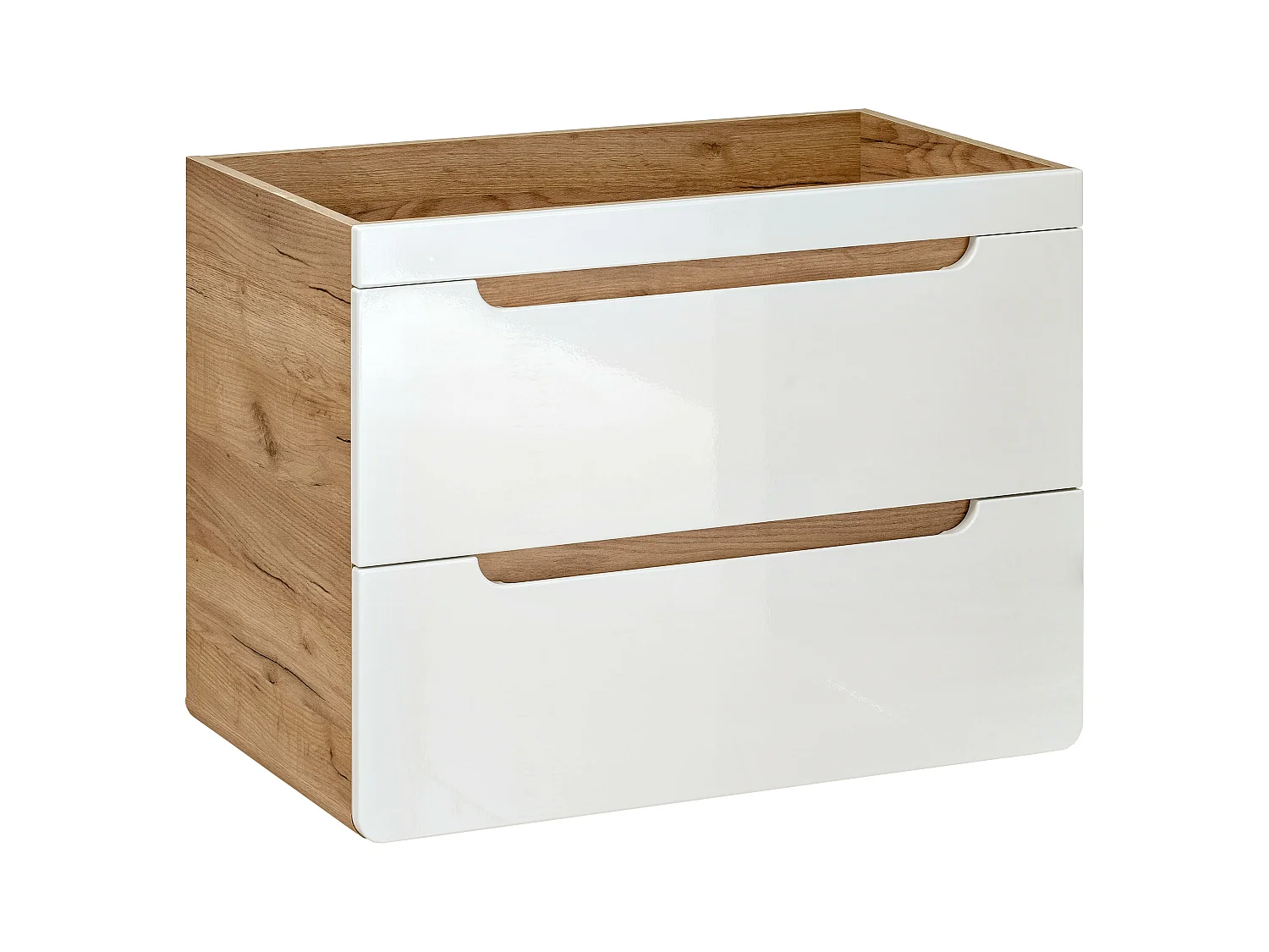 Armoire Sous Lavabos ARUBA CUW60 2D 60x46x59 Blanc