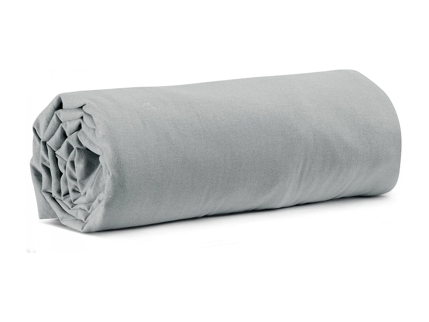 Drap housse Calita perle 160 x 200 x 30 cm Vivaraise