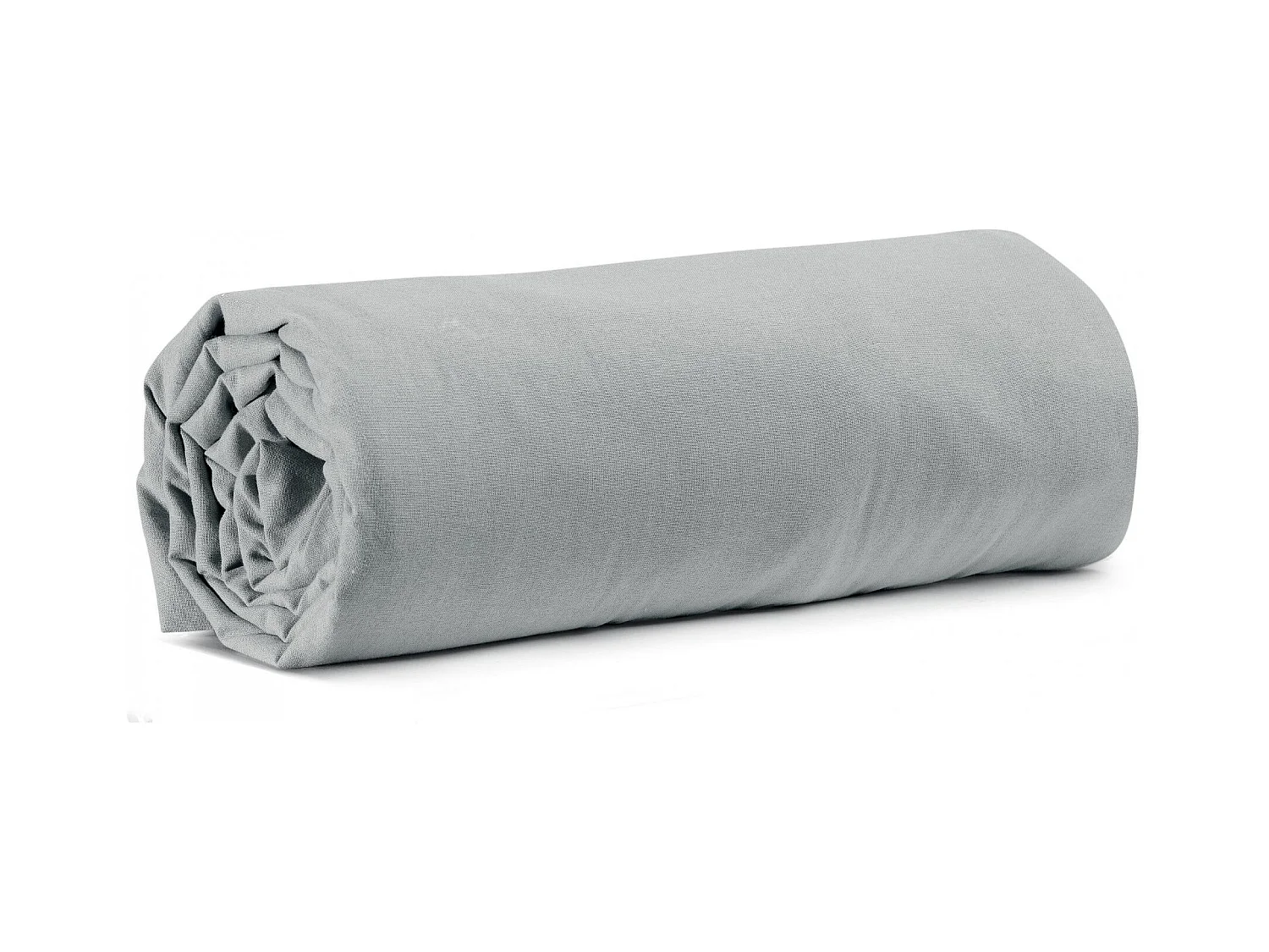 Drap housse Calita perle 160 x 200 x 30 cm Vivaraise