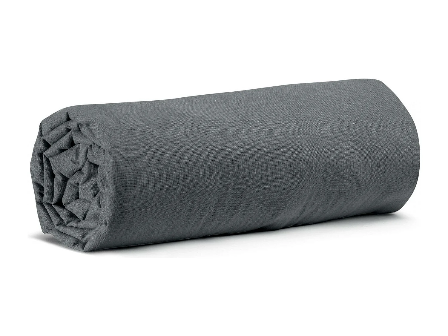 Drap housse Calita carbone 160 x 200 x 30 cm Vivaraise