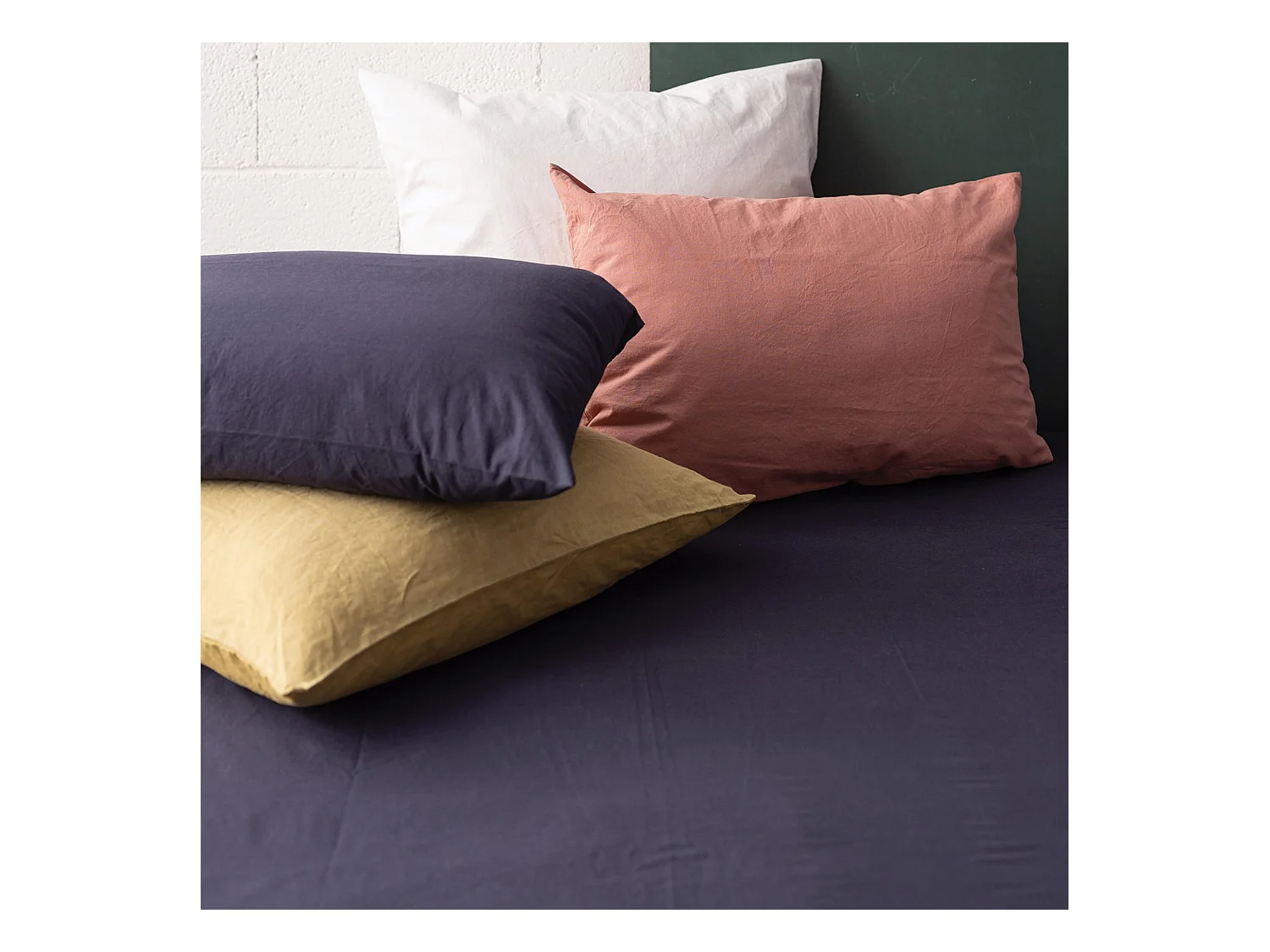 Drap housse Calita lin 140 x 190 x 30 cm Vivaraise