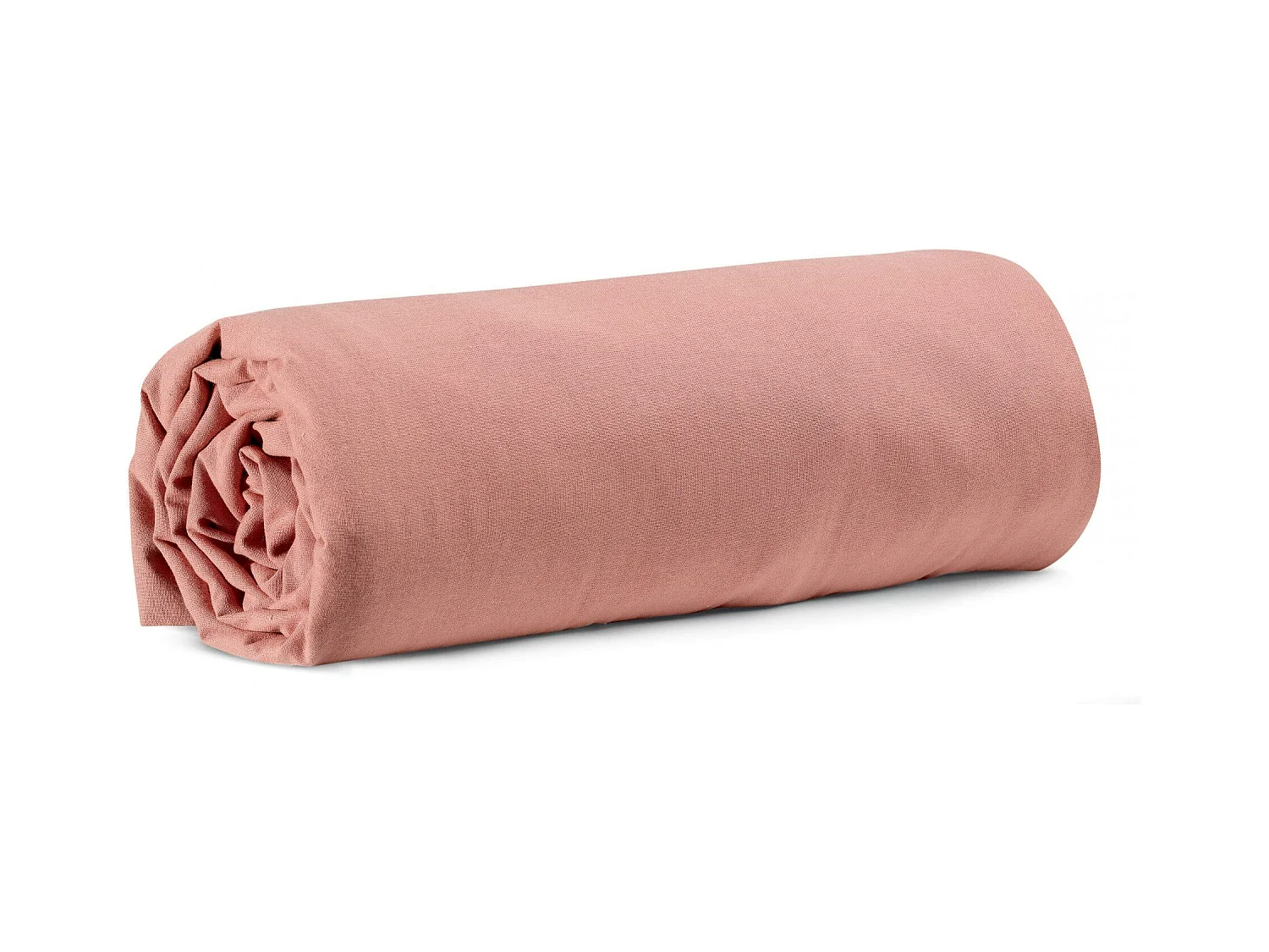 Drap housse Calita blush 160 x 200 x 30 cm Vivaraise