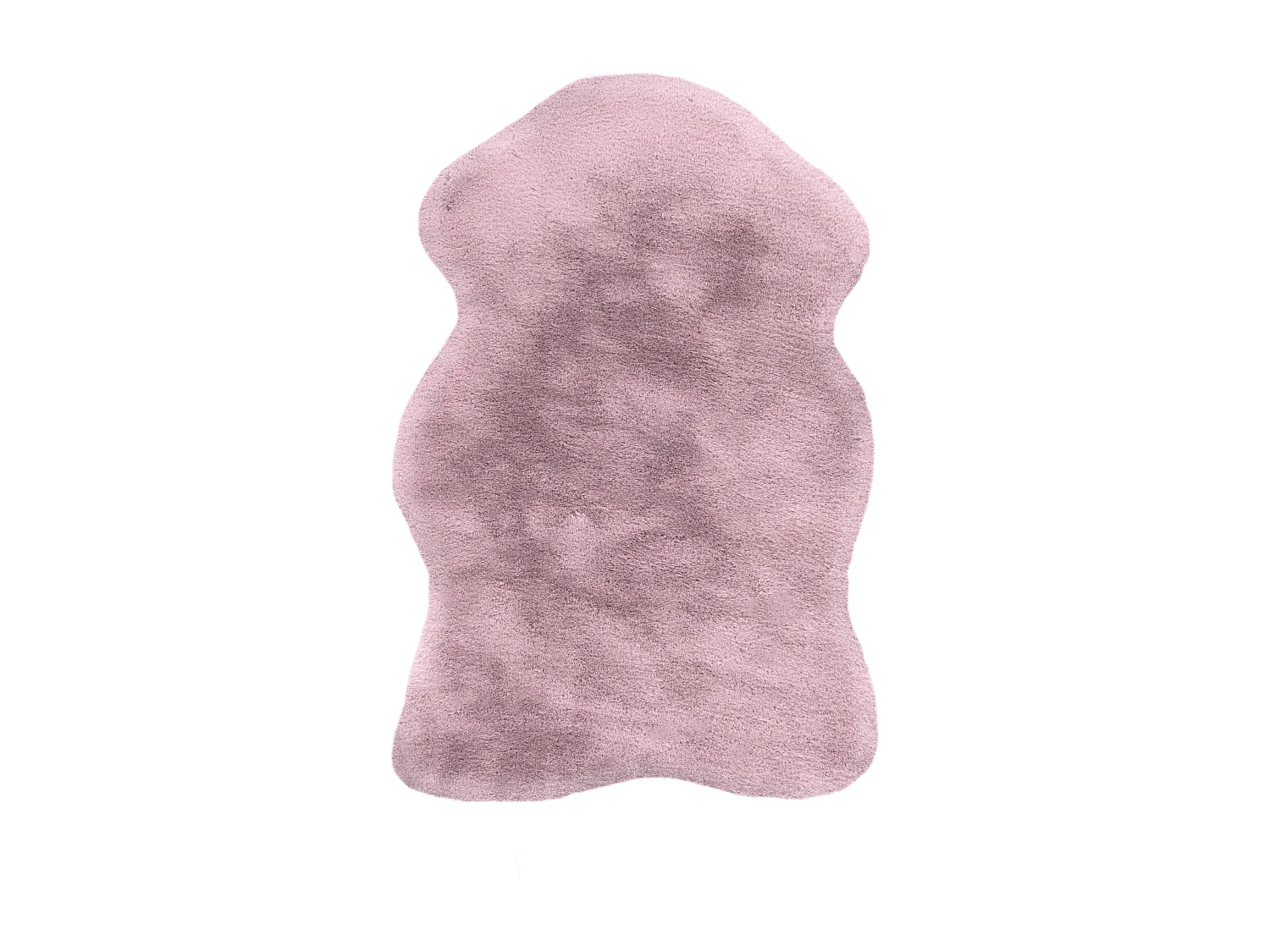 Tapis - Lapin lumiere peau de mouton 825 Rosa 60cm x 90cm