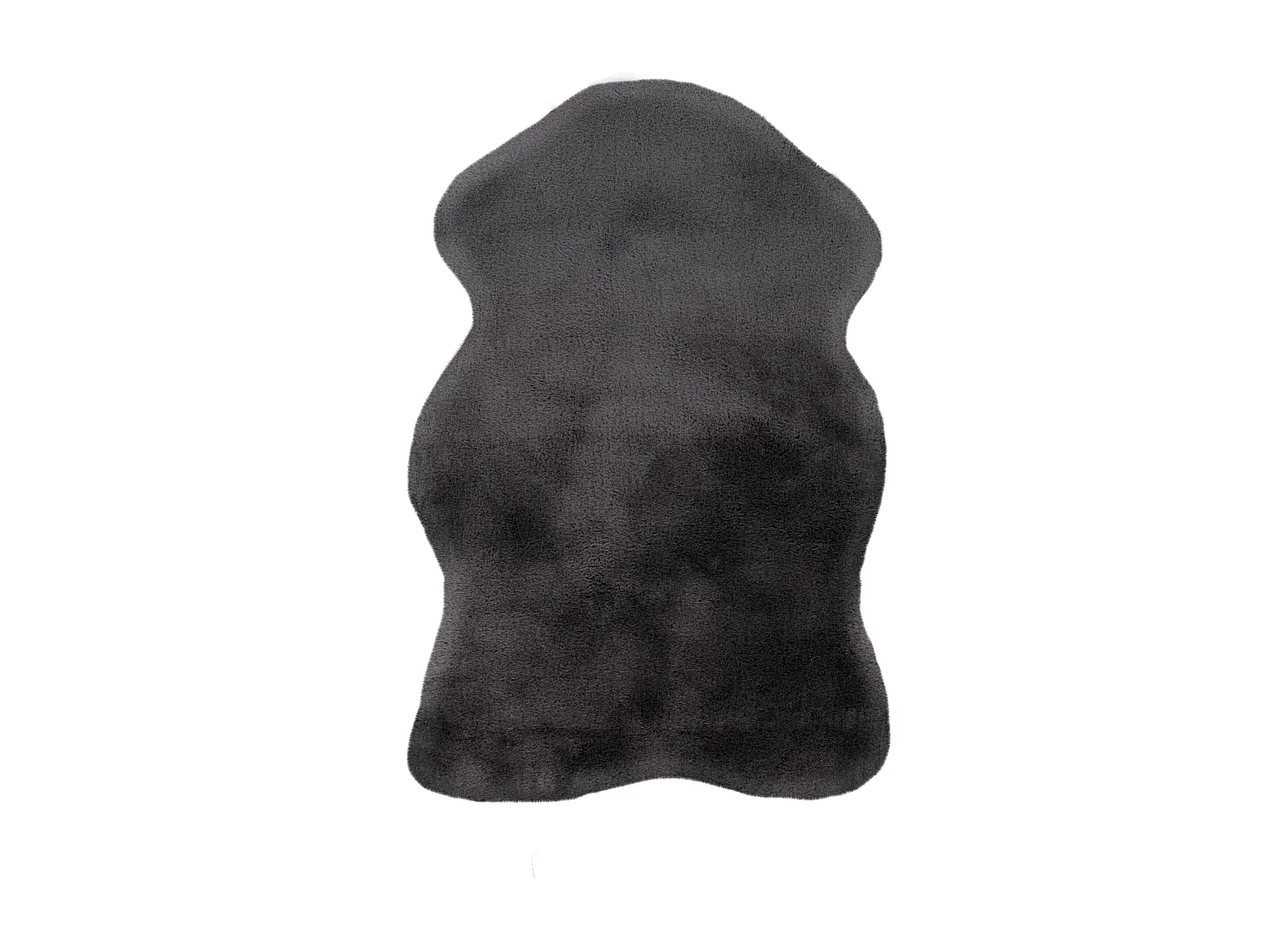 Vloerkleed - Rabbit dubbele schapenvacht 200 Antraciet 60cm x 90cm