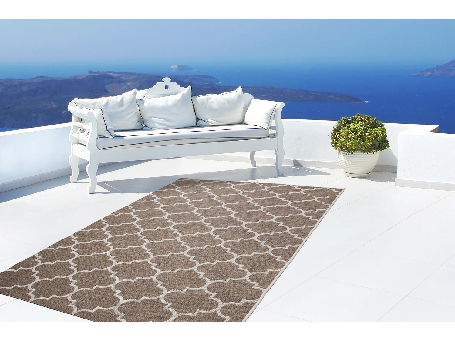 Tapis - Indonesia - Batu Beige 160cm x 230cm