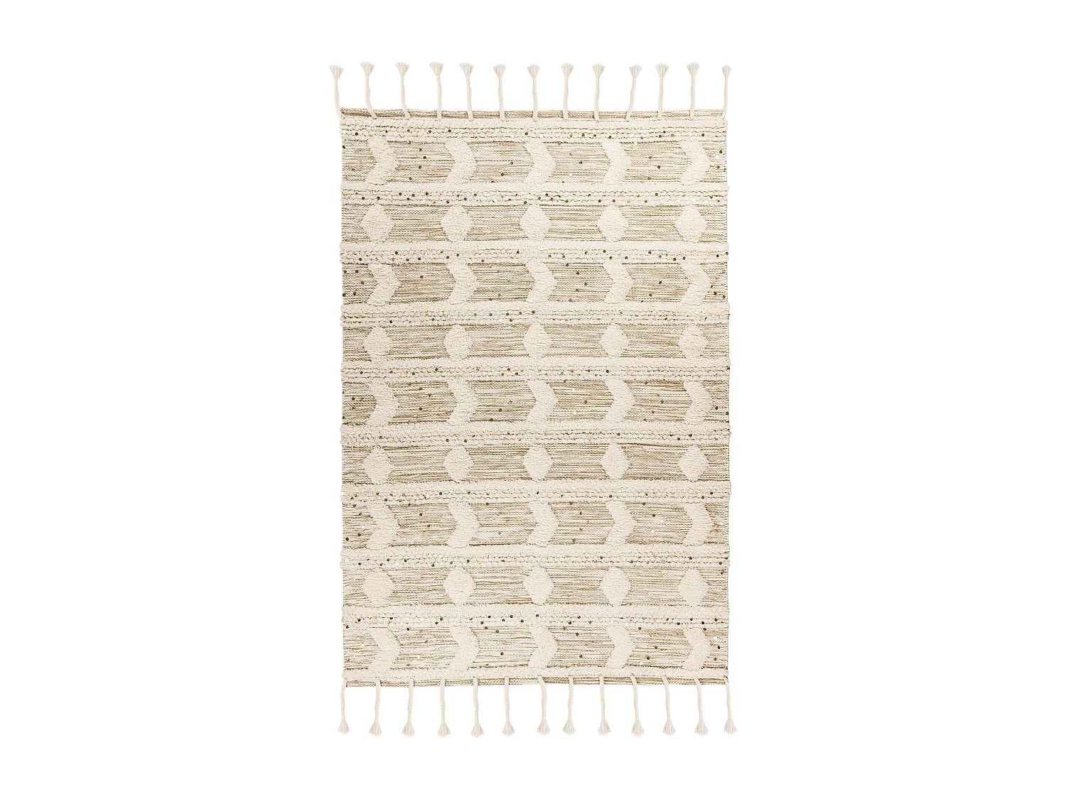Tapis - Bohemian 425 Creme / Khaki 160cm x 230cm